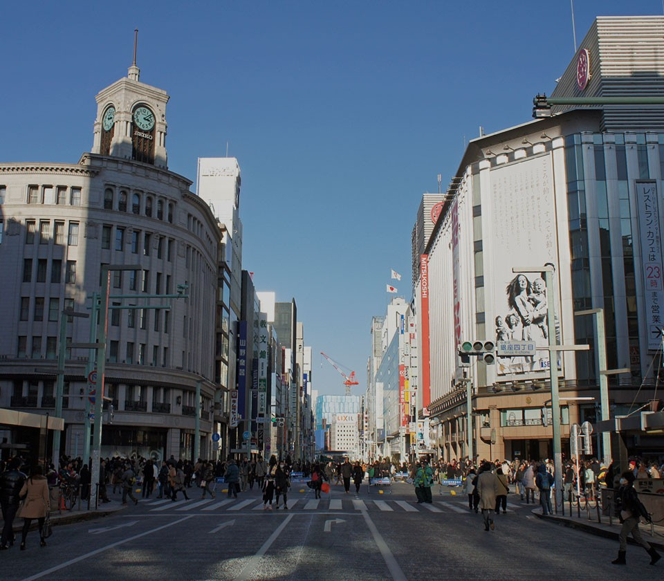 銀座駅より徒歩3分の好立地