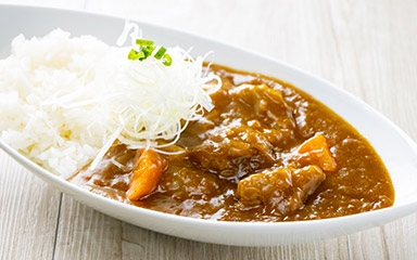 牛タン朝カレー