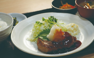 和風おろしハンバーグ定食