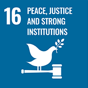 16 Peace, justice and strong institutions